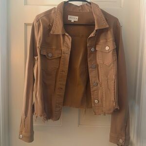 Risen distressed Jean jacket